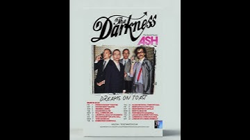 The Darkness UK Tour March 2025