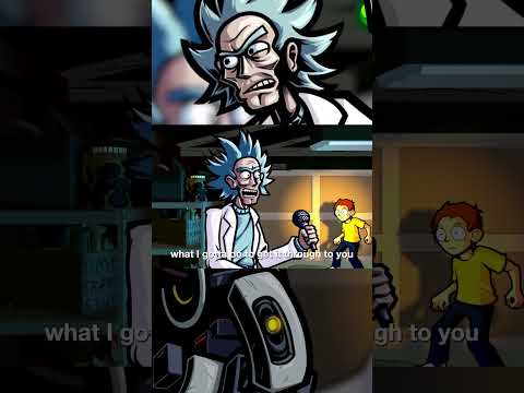 Cover RICK SANCHEZ RAPS EMINEM GODZILLA #rapbattle #rickandmorty #portal #glados #rick #eddiefrb