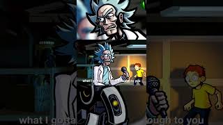RICK SANCHEZ RAPS EMINEM GODZILLA #rapbattle #rickandmorty #portal #glados #rick #eddiefrb