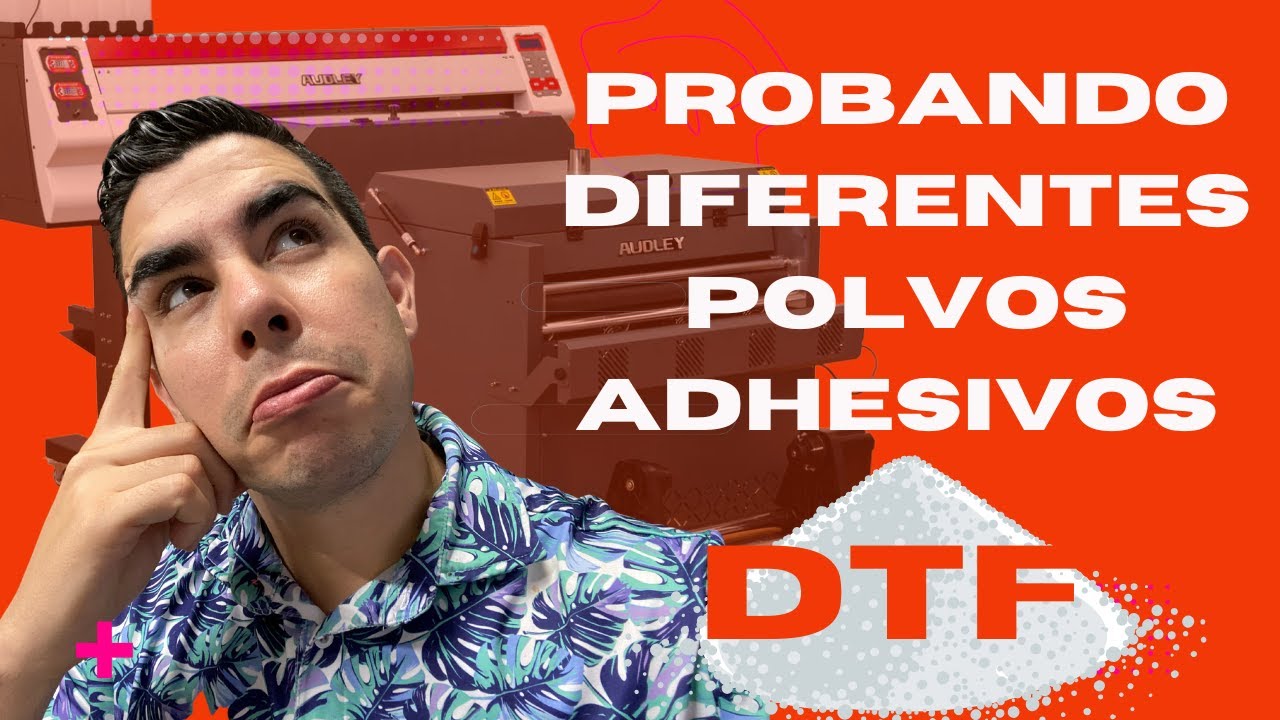 Probando diferentes polvos de DTF | Audley en Español