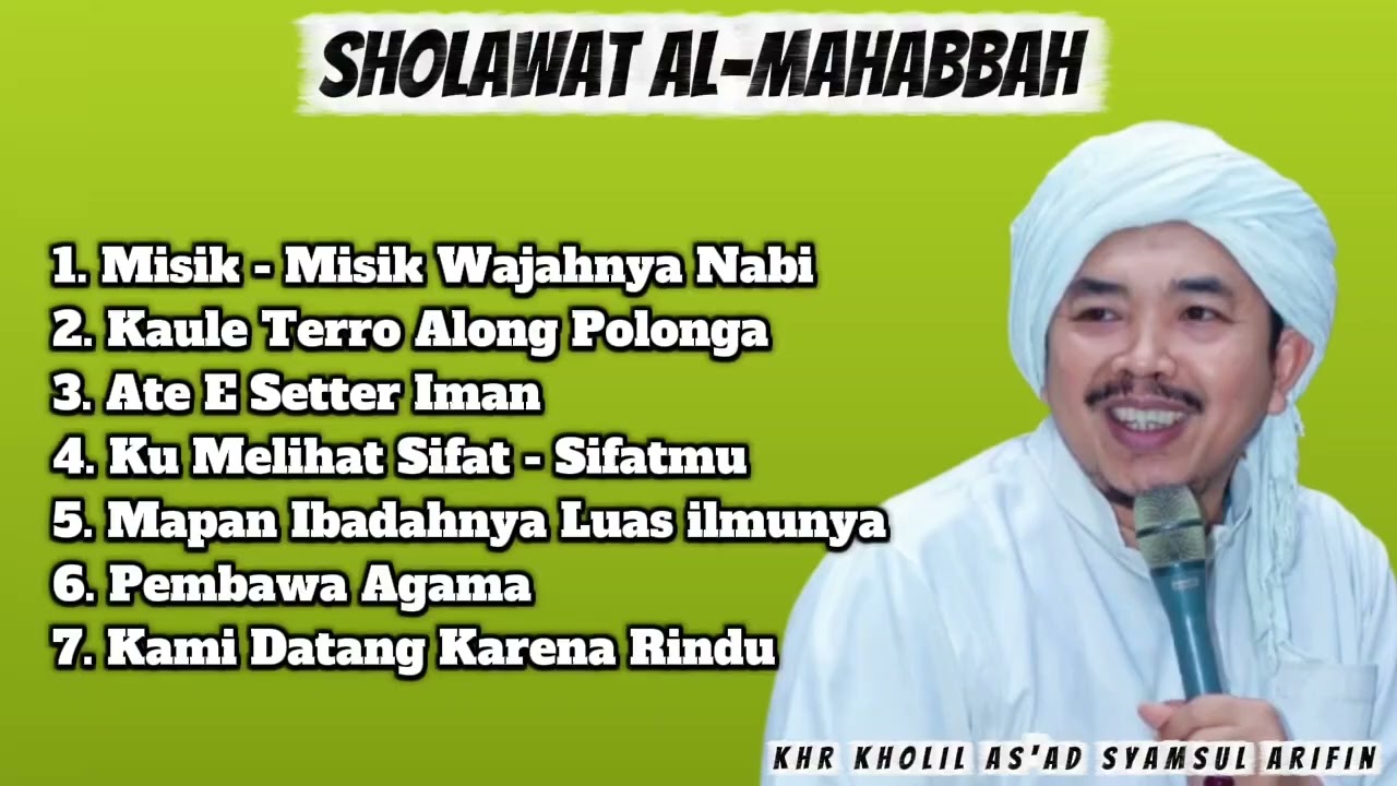 KUMPULAN SHOLAWAT AL-MAHABBAH TERNYAMAN 2025