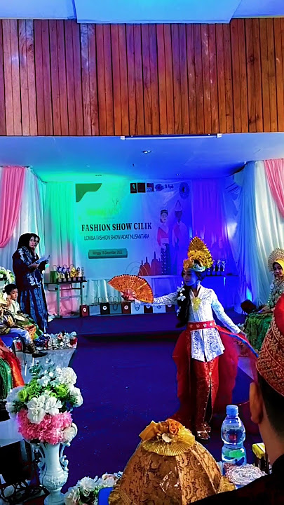 fashion show adat nusantara modifikasi..#adatnusantara #fashionshow #adatbali #bali