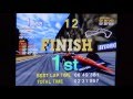 Indy 500 Sega Model 2 On CRT Highland Raceway Manual Transmission First Place