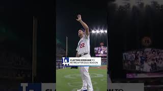 Famous Clayton Kershaw to retire after 18 seasons with Dodgers #claytonkershaw #retire #baseball #Dodgers Wealth
