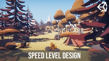 How to create Forest in Unity l Speed Level Design