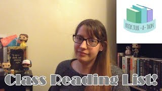 Booktubeathon | Class Reading List Challenge