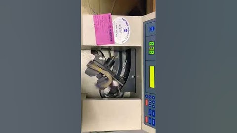 #trending INFRES Cash Counting Machine #currency#rbi#shortvideo#note