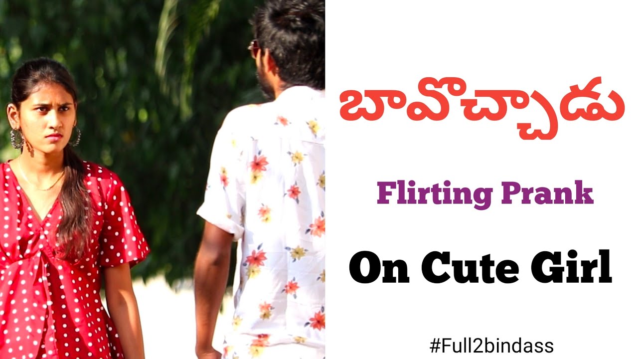 Flirting Prank On Cute Girl || Full2bindass || Hyderabad
