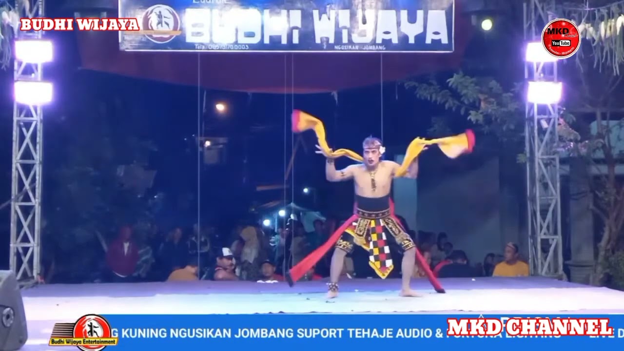 Tari remo ludruk budhi wijaya live patung pungging mojokerto