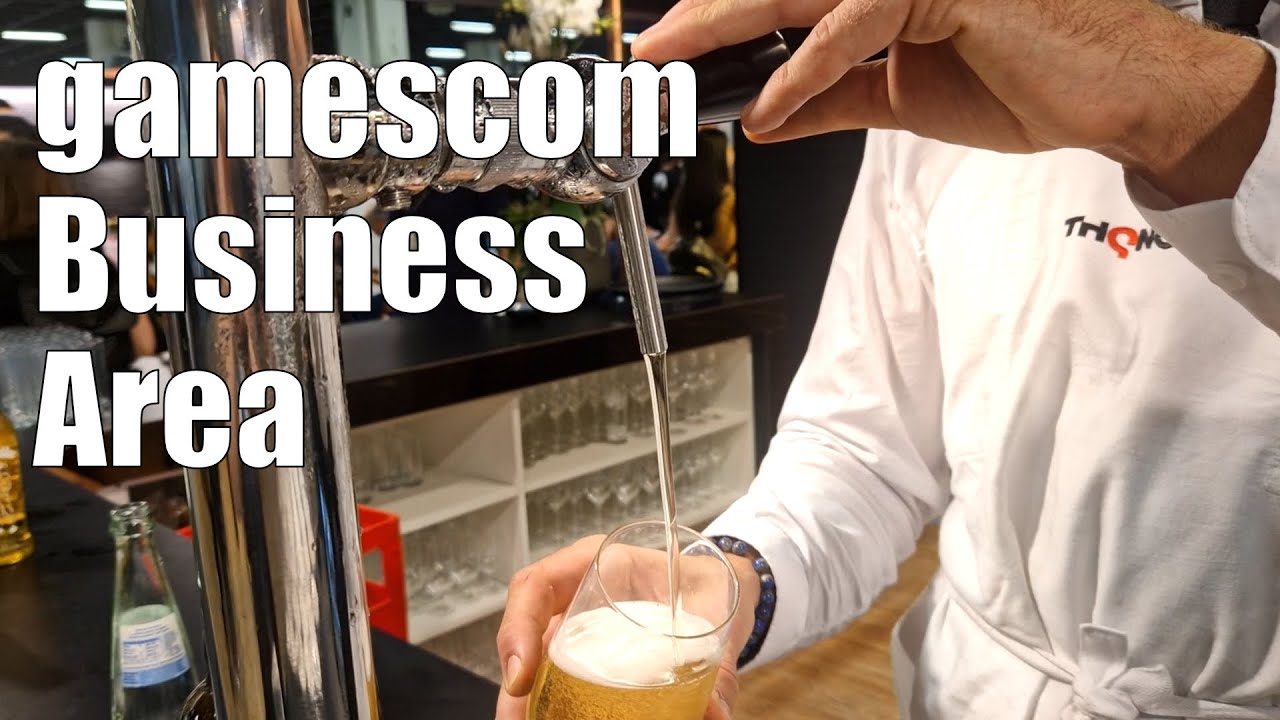 Einblick in die gamescom Business Area