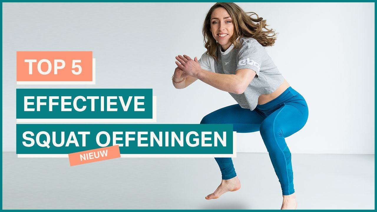 smeren Amuseren niet voldoende Top 5 meest effectieve squat oefeningen voor thuis 2021 | The Joy workout -  YouTube