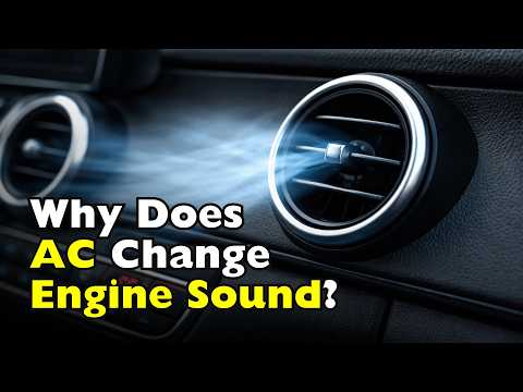 Why Does Car AC Affect Engine Sound?