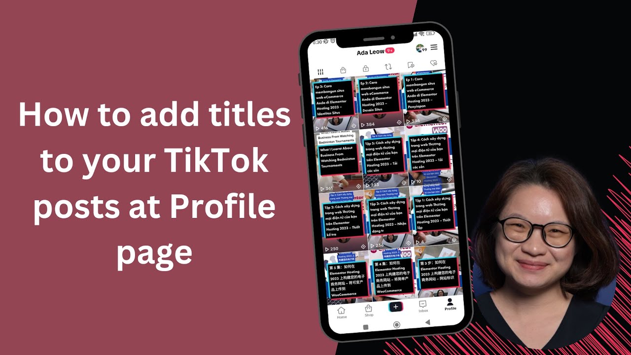 how-to-add-titles-to-your-tiktok-posts-at-profile-page-2023-youtube