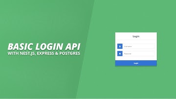 User Authentication API with Nest.js, Express, JWT & Postgres | [Part 1]