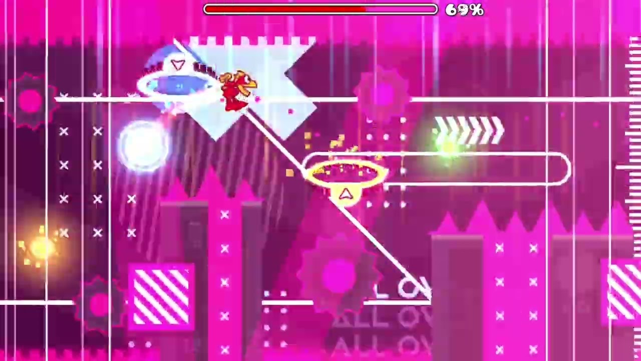 "nyoom" (All Coins) by cerufiffy | Medium Demon