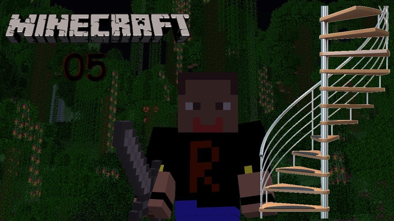 Minecraft: AfterHumans - - Treppenbaukunst- - ( 005 )