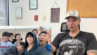 Reacting to BTS on the beach