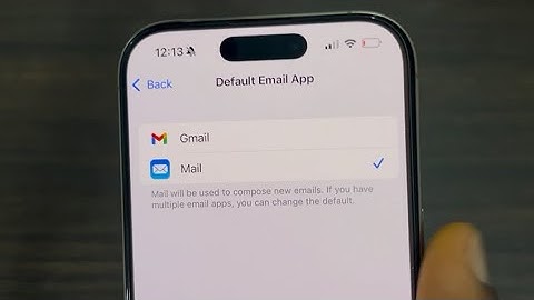 iOS 18: How to Change Default Email App on iPhone