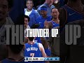 Say it with us 🗣️ / THUNDER UP ⚡️ #okcthunder