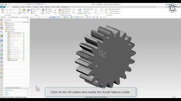 Siemens PLM NX - Errata for External Spur Gear Modeling