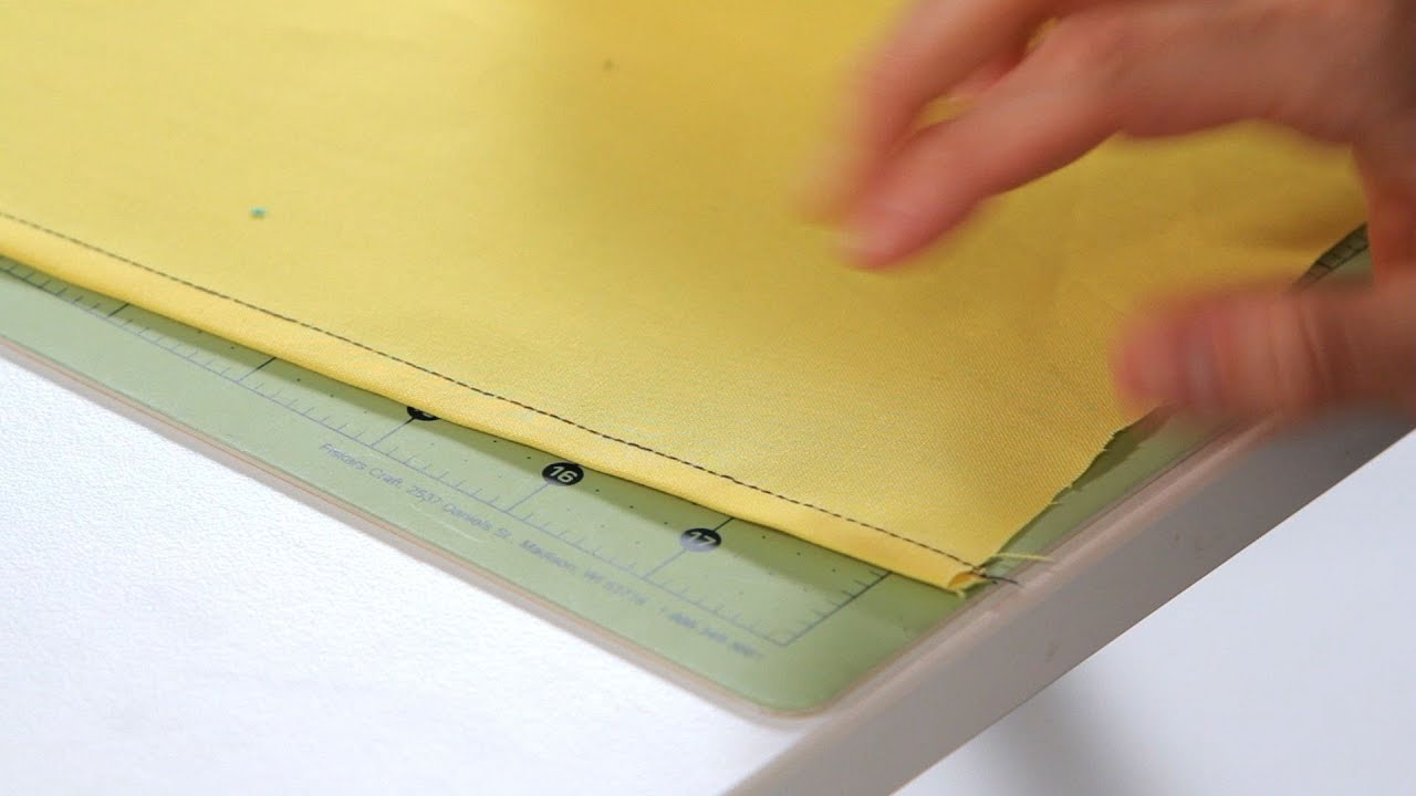 How to Make a Narrow Hem Sewing Machine YouTube