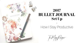 2017 Bullet Journal Set Up | TheMintyBoutique