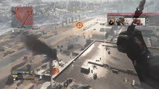 Warzone solo rpg triple kill on chopper below while parachuting
