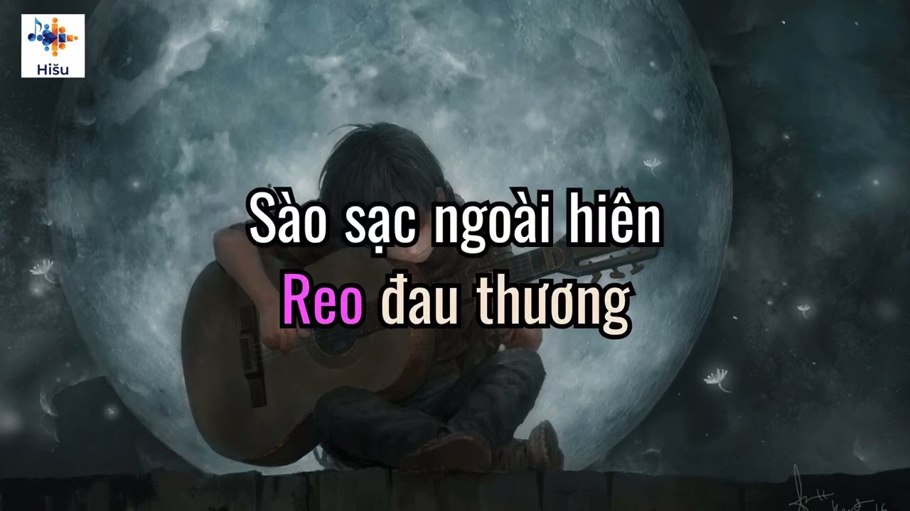 Đàn Trong Đêm Vắng  -   KARAOKE ( TONE NU )