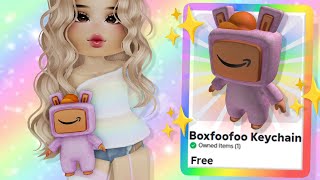 Get a FREE Boxfuufuu Labubu Keychain UGC in Roblox