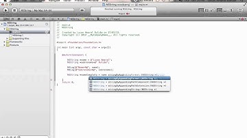 Objective C (Introdução) - NSString 23 / 31