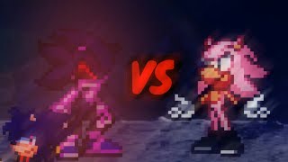 true dark sonic VS super sonic rose [sprite battle]