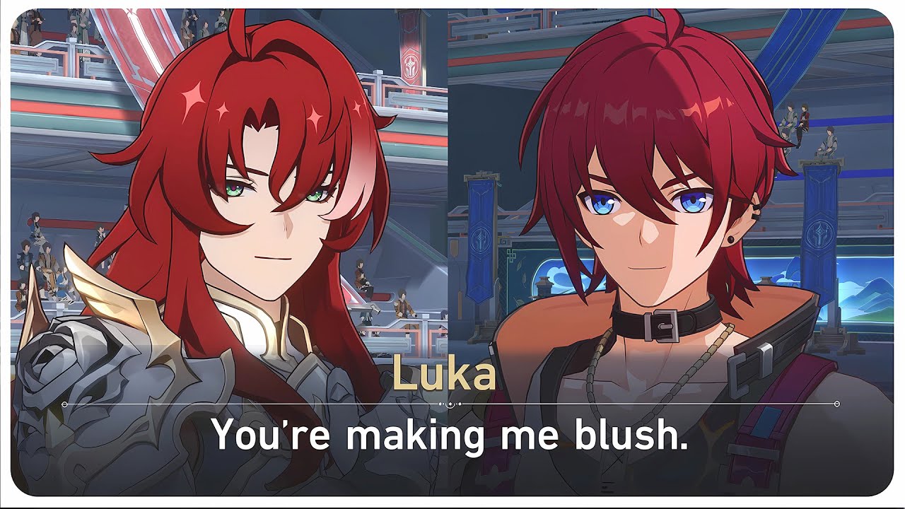 Argenti Makes Luka Blush (Cutscene) Luminary Wardance | Honkai Star Rail 2.5