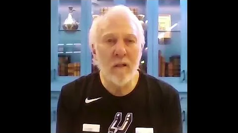 NBA coach Popovich issues emotional statement on d...