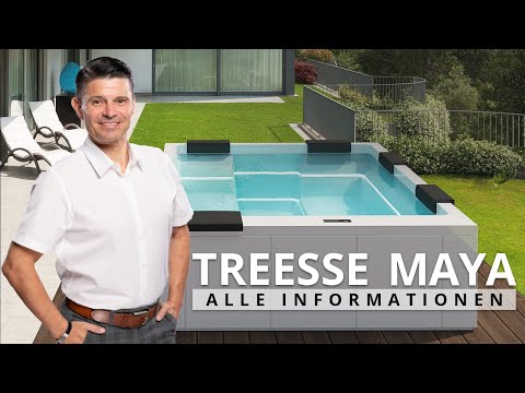 Treesse Maya - Geräumiger Design Whirlpool | SPA Deluxe GmbH