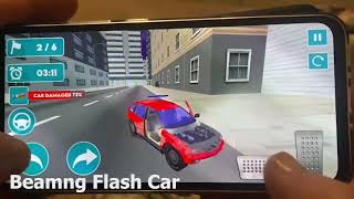 CRAZY car drives away from the POLICE through the city - Car Racing 3D - My Android Gameplay