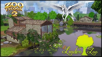 Water Mill and Horse 🐎 Exhibit | Linden Zoo 🌳 Part 5 | Zoo Tycoon 2 Complete Collection with Mods