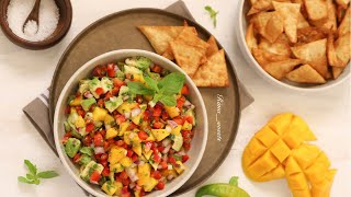 Avocado & Mango Salad سلطة الافوكادو والمانجا