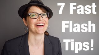 7 Fast Tips For Flash Photography from Jessica Sterling