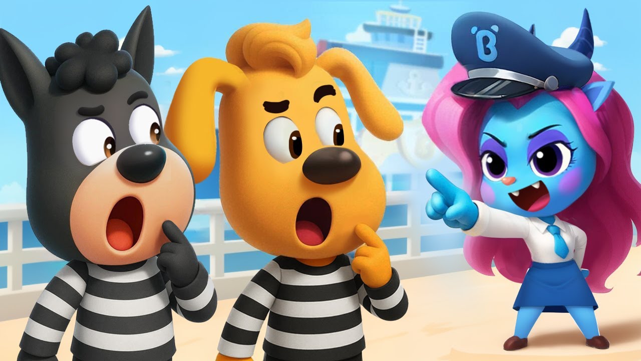 Police or Thief? | WaterCity Mystery🌊 | Funny Stories | Sheriff Labrador | Kids Cartoon | BabyBus
