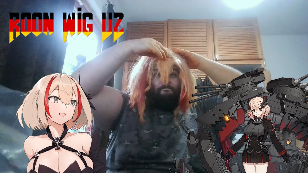 How to Stylize your KMS Roon Cosplay Wig Part Drei : Azur Lane Roon ...