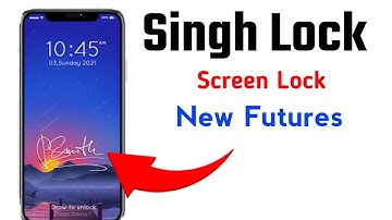Signature lock screen app | signature lock kaise lagaye | how to signature screen lock