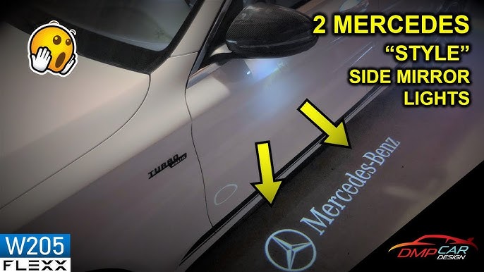 Mercedes AMG Logo Untersetzer 7 Farben Wechseln