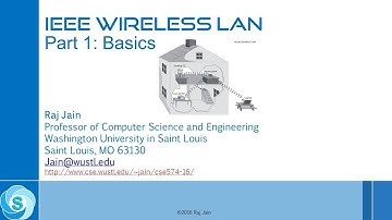 IEEE 802.11 Wireless LANs Revisited- Part 6: IEEE 802.11 Architecture
