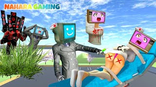 TV WOMAN Menjadi SKIBIDI TOILET Disuntik 😄😯