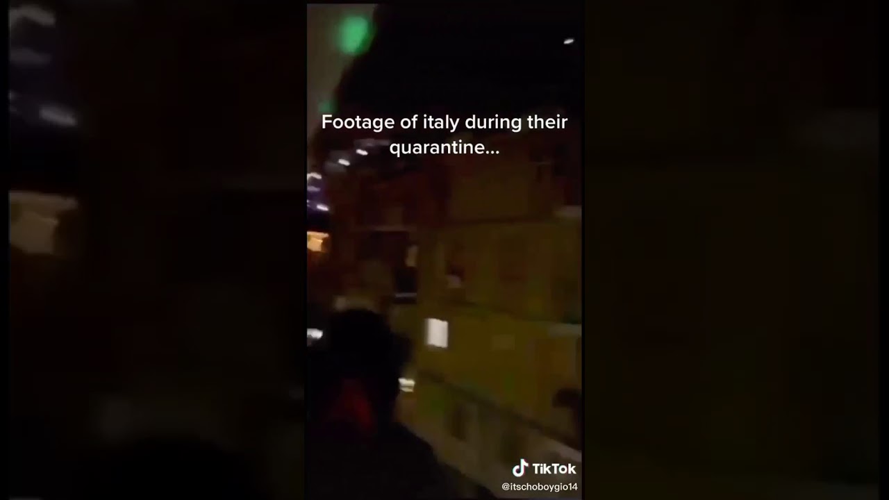 Perreo en cuarentena en Italia