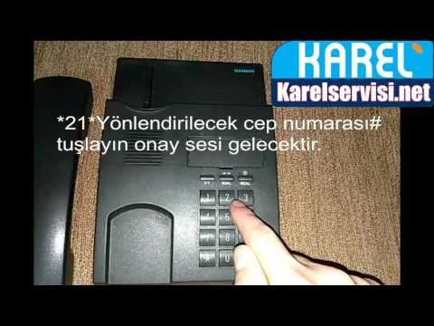 Video: Sabit Hattan Cep Telefonuna Numara Nasıl çevrilir