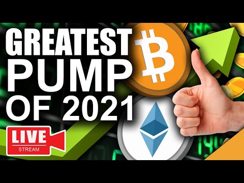 Bitcoin News: Greatest BTC & Ethereum Pump of 2021