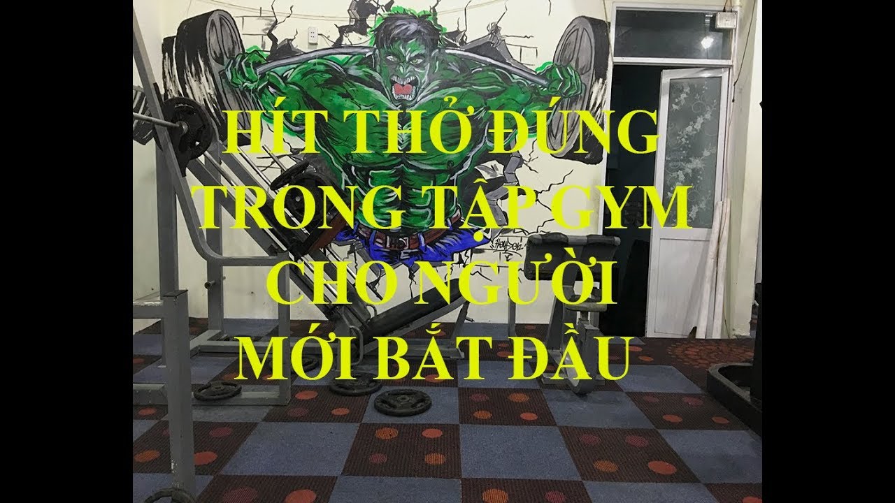 Cách hít thở đúng trong tập gym