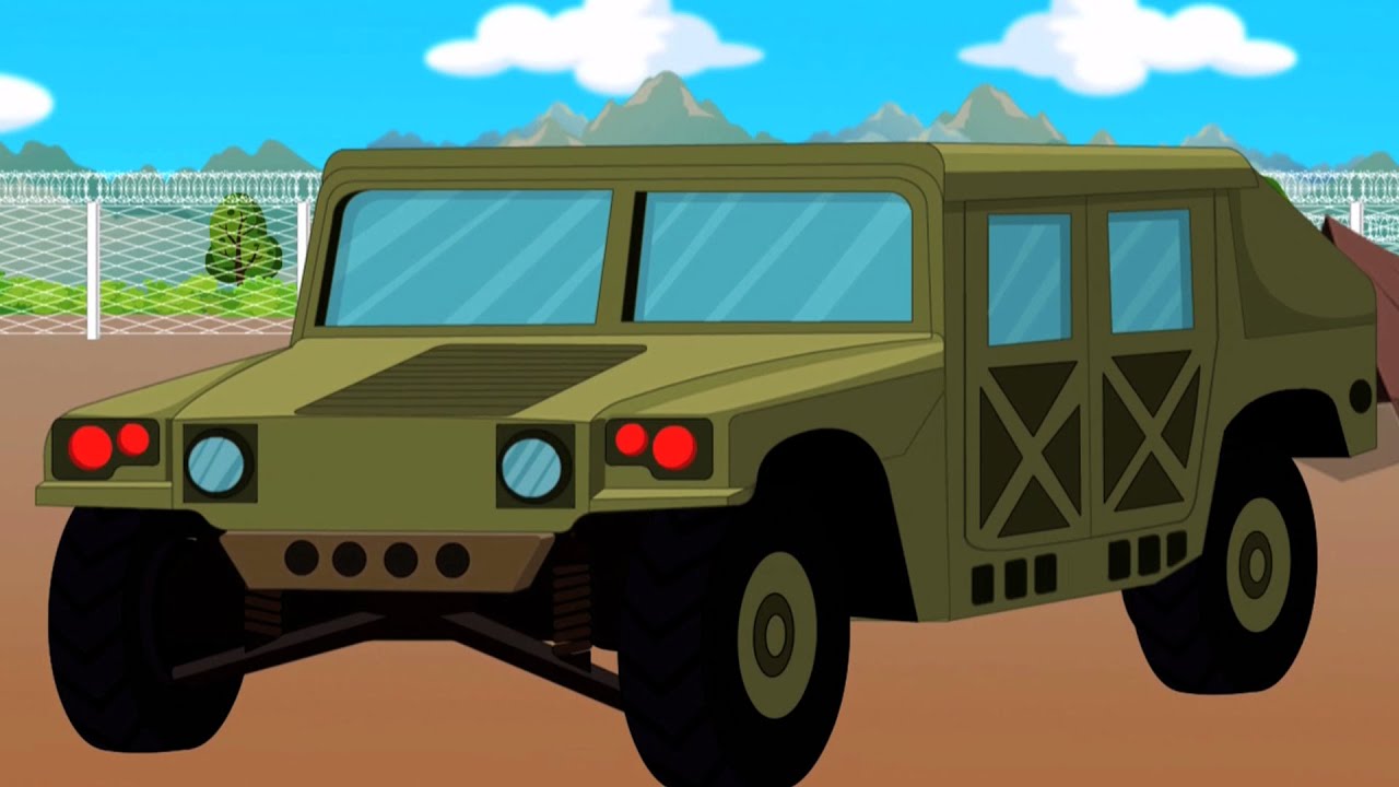 Tentara Hummer Populer Video Untuk Anak Anak Army Hummer For