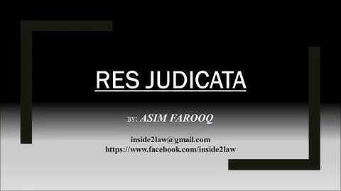 Doctrine of Res- Judicata, Section#11,Civil Procedure Code 1908